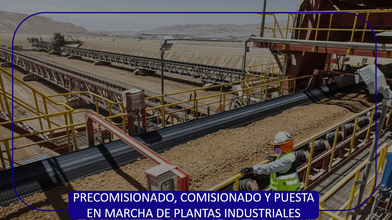 Precomisionado, Comisionado Y Puesta En Marcha De Plantas Industriales