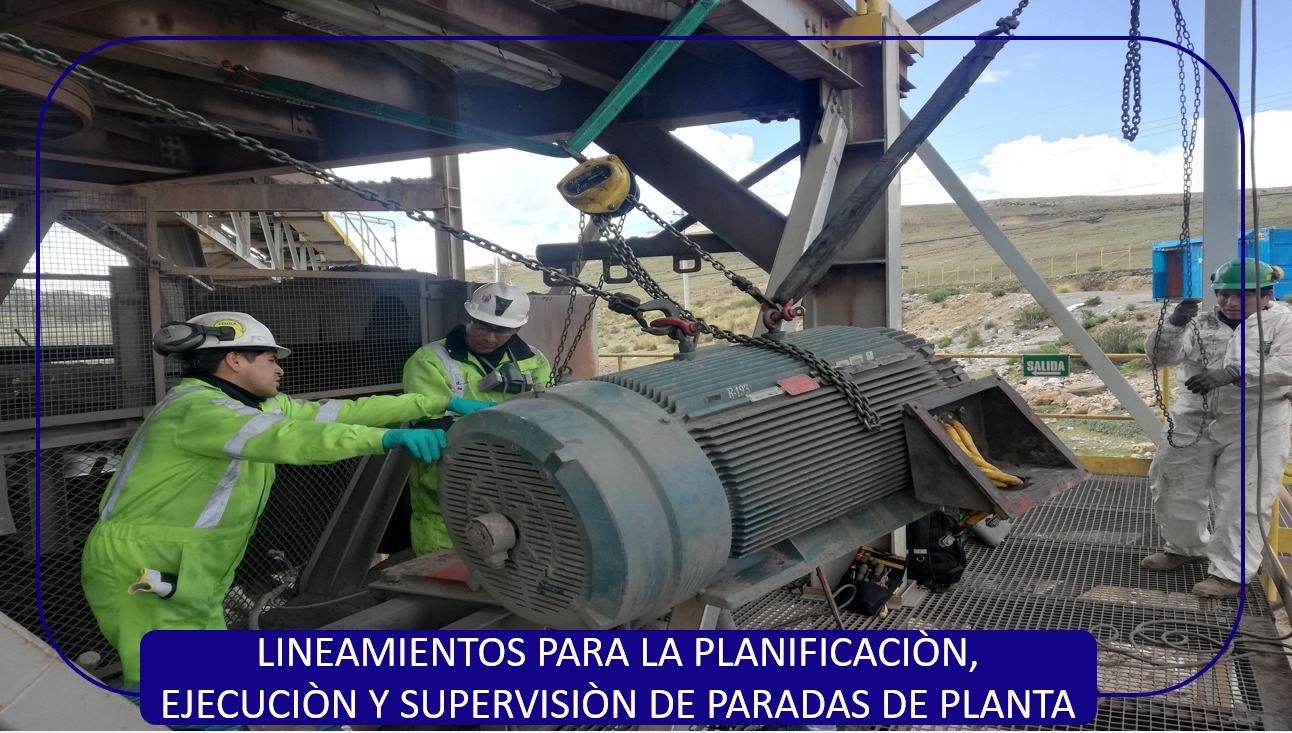 Lineamientos Para La Planificación, Ejecución Supervisión De Paradas De Planta
